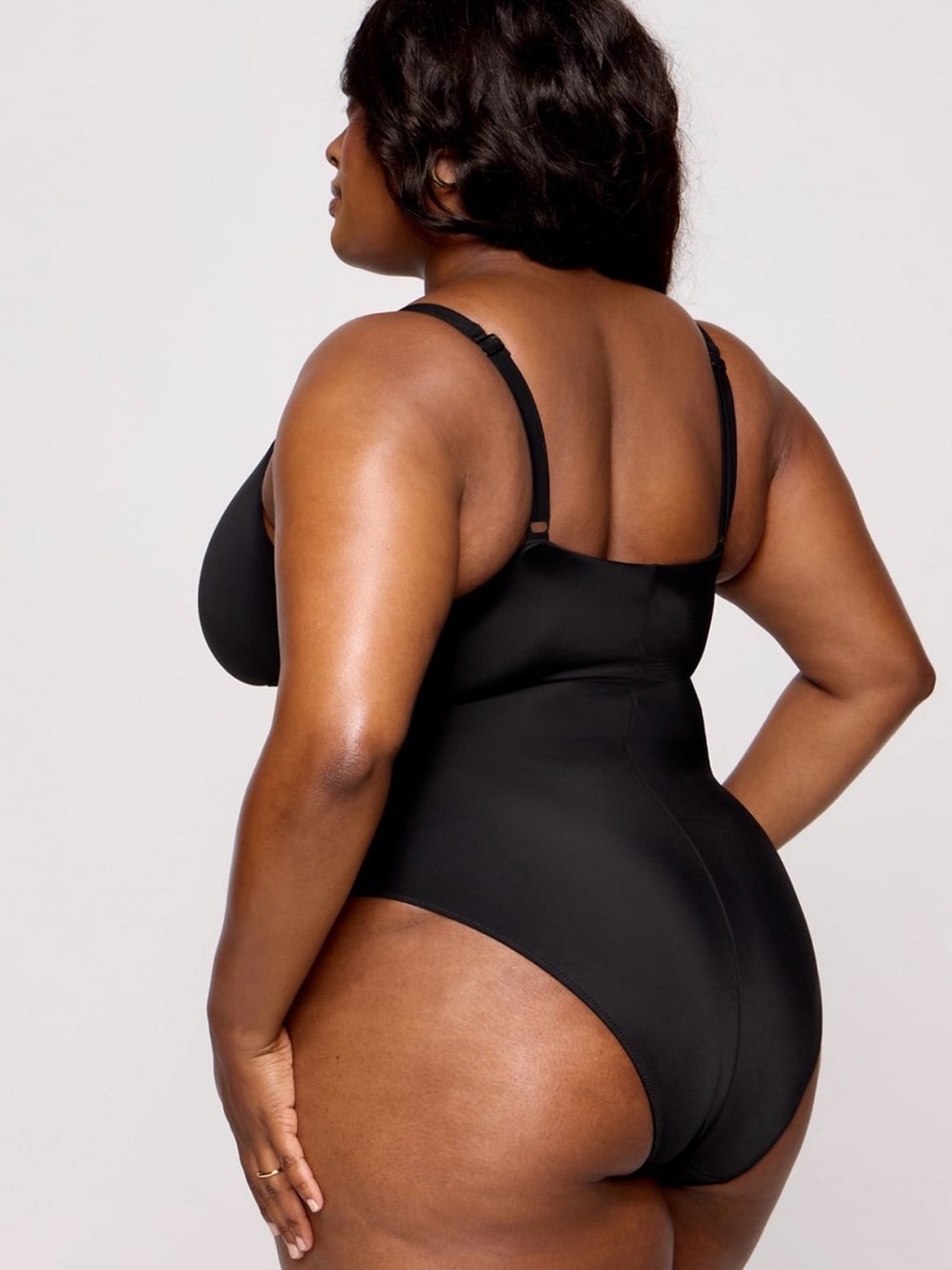 Yitty Woman’s Plus Size Shaping Demi One Piece Swim Suit - Picture 2 of 10